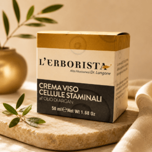 Argan stem cell face cream made in italy