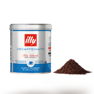 100% Arabica decaffeinated ground coffee with smooth caramel and chocolate notes image 002